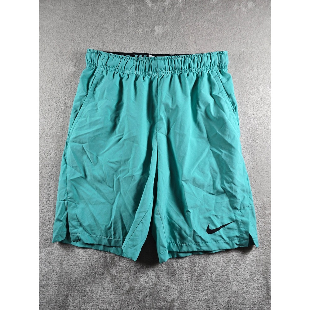 Nike Flex Woven Training Shorts Mens Small Teal CU4945-392 Athletic Gym Workout